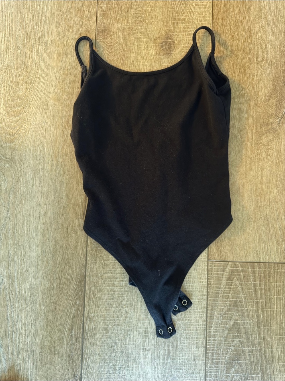 Forever 21 Bodysuit with Low Back and Snap Closure